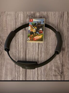 EUC Ring Fit Adventure - Nintendo Switch ring and ring fit adventure game